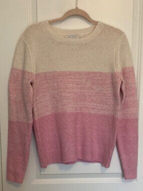 cupcakes and cashmere Color Block Soft Knit Sweater